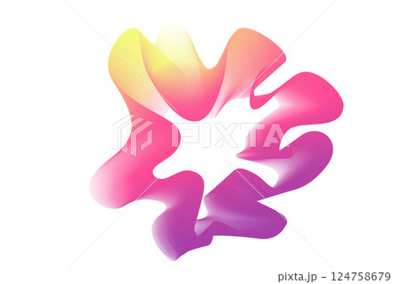 Neon sound waves. Sound abstract lines, radial spectrum. Colorful cover for a musical poster and album. Radial spectrum vector Neon sound waves. Sound abstract lines, radial spectrum. Colorful cover for a musical poster and album. Radial spectrum vector 124758679