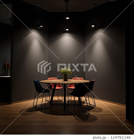 お洒落なミーティングルーム/ラウンジ お洒落なミーティングルーム/ラウンジ 124761146