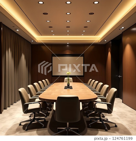 お洒落なミーティングルーム/ラウンジ お洒落なミーティングルーム/ラウンジ 124761199