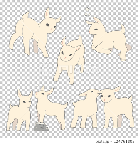 小山羊套裝 小山羊套裝 124761808