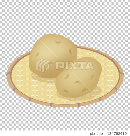 馬鈴薯圖標 124762410