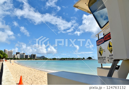 ハワイの休日 124763132