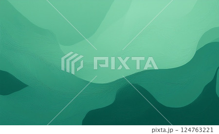 摩耗感あるミント背景 124763221