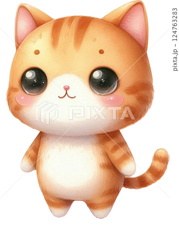 the cat with cats 124763283