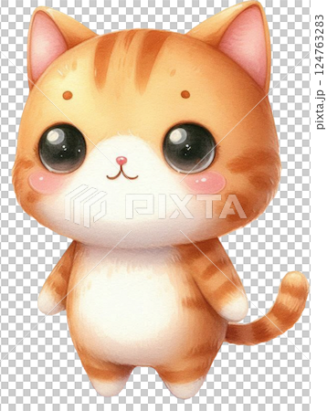 the cat with cats 124763283