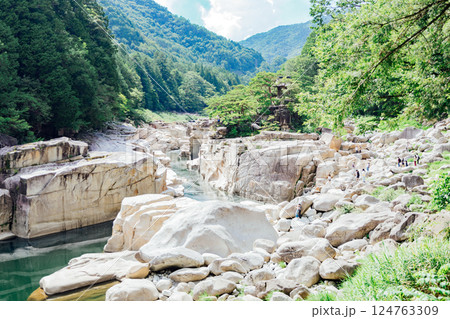 ＜長野＞寝覚の床 124763309