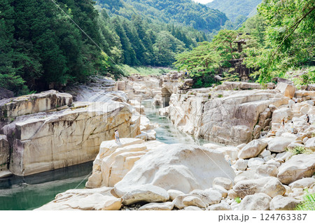 <長野>寝覚の床 <長野>寝覚の床 124763387