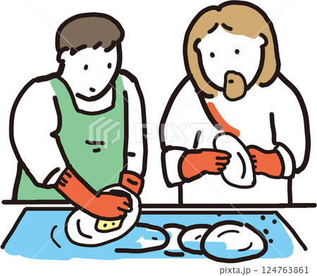 Pray, Praying Child,  Jesus, love, church, hope, god, jesus illustration, church illust,  124763861