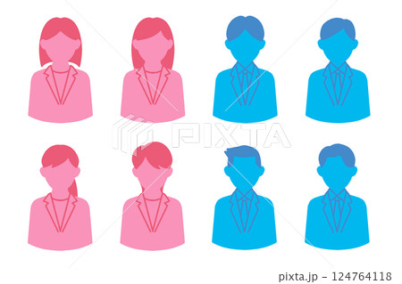 ビジネス　人物　アイコン 124764118