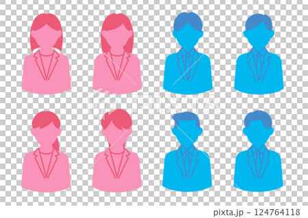 ビジネス　人物　アイコン 124764118