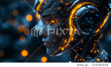 AIロボット　generative ai 124764548