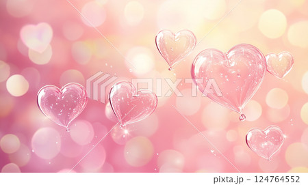 ハート型の泡 generative ai ハート型の泡 generative ai 124764552