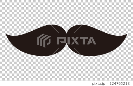Mustache illustration Mustache illustration 124765218
