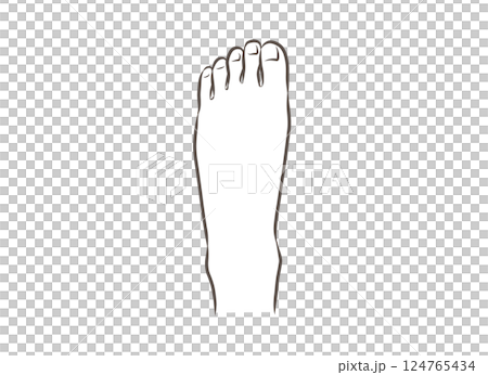 腳背部位圖解 124765434