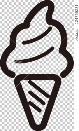 圖示 冰淇淋 軟冰淇淋 象形文字 線 線圖示 裝飾 插圖素材 圖示 冰淇淋 軟冰淇淋 象形文字 線 線圖示 裝飾 插圖素材 124766281