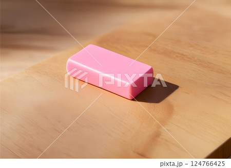 Colorful erasers in various shapes and sizes.AI Generated Colorful erasers in various shapes and sizes.AI Generated 124766425
