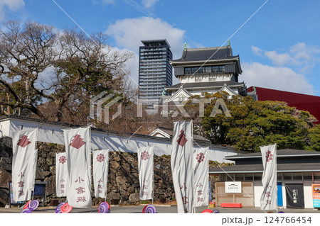 福岡県　北九州市　小倉城 124766454
