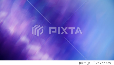 Blur swirls. Defocused glowing waves. Blue colorful lens flare gradient motion on abstract art bokeh light modern background. 124766729