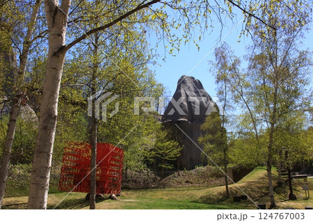 石切場跡の風景_石山緑地 石切場跡の風景_石山緑地 124767003