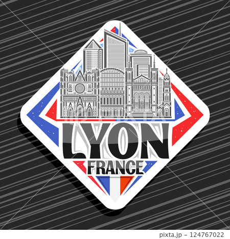 Vector logo for Lyon Vector logo for Lyon 124767022
