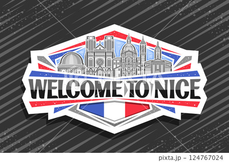 Vector logo for Nice 124767024
