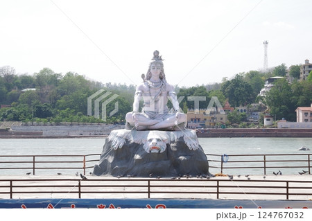 インド リシュケシュ ガンジス川 インド リシュケシュ ガンジス川 124767032