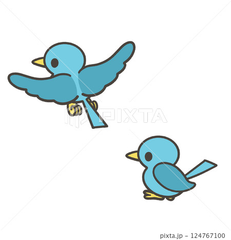 青い小鳥 セット 青い小鳥 セット 124767100