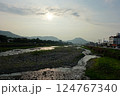 長野県の山と川 124767340