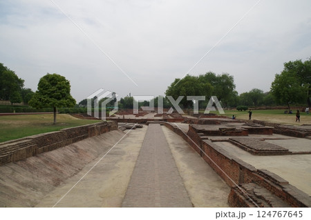 インド 仏教四大聖地 サールナート インド 仏教四大聖地 サールナート 124767645