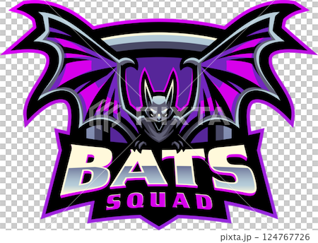 Bats squad mascot 124767726