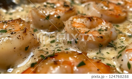 おいしそうなエビグラタン 124768288