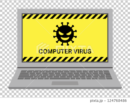 筆記型電腦病毒 124768486