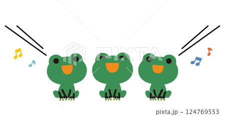 歌うカエルたち 124769553