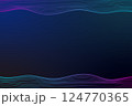 流線型の抽象背景テクスチャ 124770365