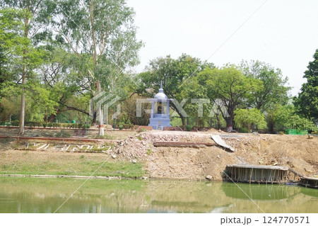 インド 仏教八大聖地ラージギル 竹林精舎 インド 仏教八大聖地ラージギル 竹林精舎 124770571