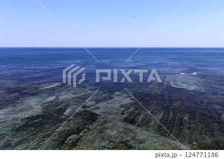 北海道網走市、能取岬から眺めたオホーツク海【5月】 124771186