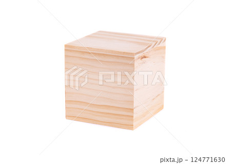 Wooden stand Wooden stand 124771630