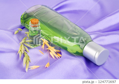 Cosmetic bottles 124771697
