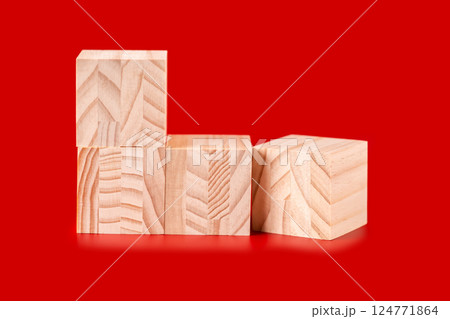 Wooden cubes Wooden cubes 124771864