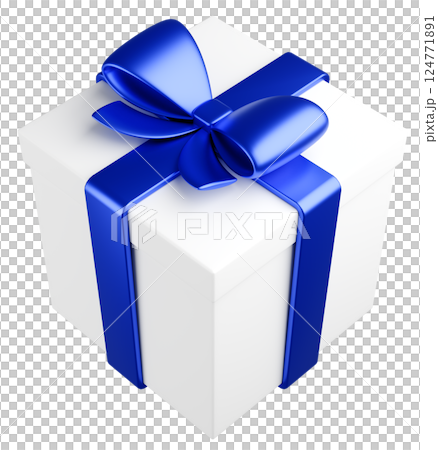 3D 插畫_呈現_藍色 124771891