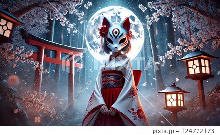 狐面の少女 狐面の少女 124772173