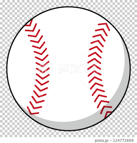 Baseball ball clipart 124772609