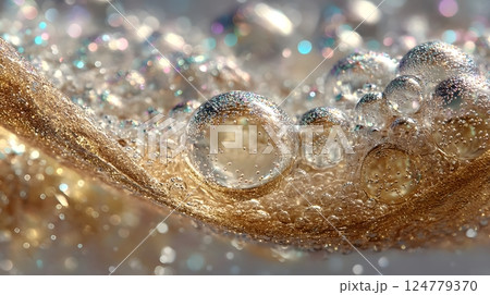 プレゼンや資料に抽象的で最先端なイメージ 124779370