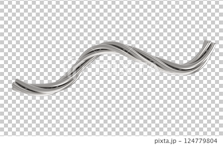 Silver Chain Link Design Silver Chain Link Design 124779804