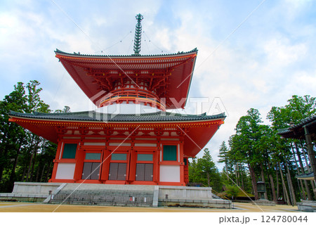 高野山　根本大塔 124780044