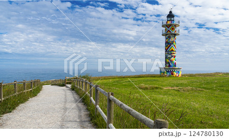 Cabo de Ajo Lighthouse, Spain Cabo de Ajo Lighthouse, Spain 124780130