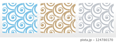 Set of abstract geometric patterns. Seamless vector backgrounds. Colored ornaments Graphic modern patterns Simple lattice graphic design Set of abstract geometric patterns. Seamless vector backgrounds. Colored ornaments Graphic modern patterns Simple lattice graphic design 124780170
