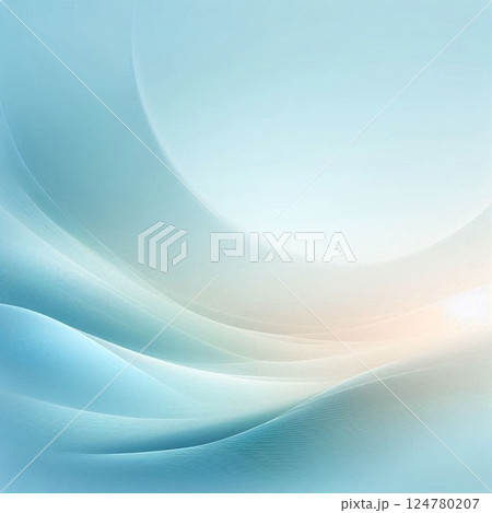 パステルカラーのグラデーション背景 124780207