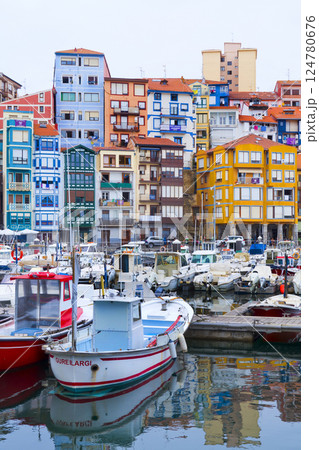 Bermeo Harbour, Bermeo, Spain 124780676
