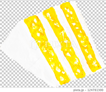 卵サンドんイラスト 124781300